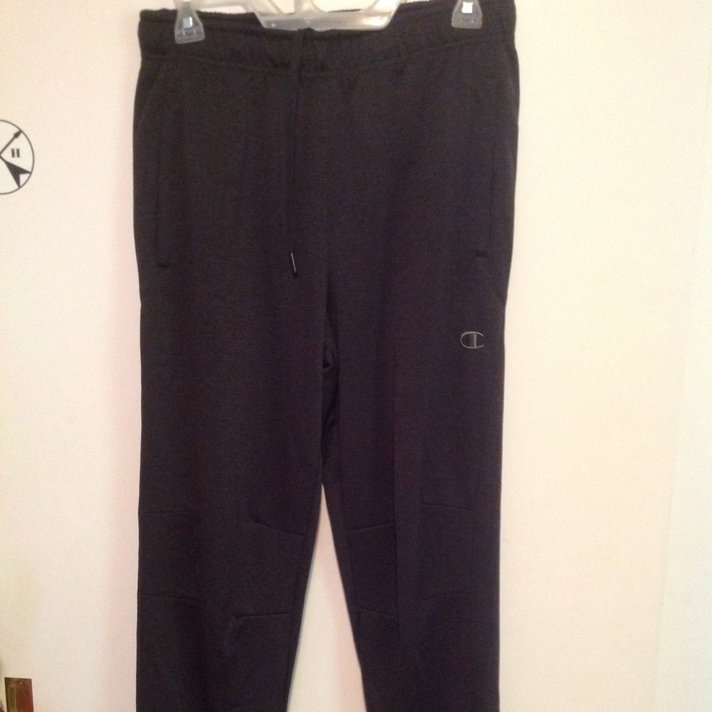 Champion black sweats size Med
